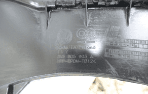 Vw caddy iii lift 2015- spoiler dokładka listwa zderzaka przód 2K5805903A 9
