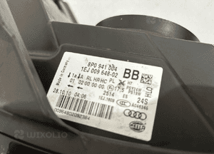 AUDI A3 8P LCI Lampa przednia zwykła Prawa - 14013 8