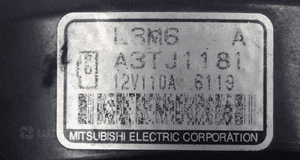 ALTERNATOR MAZDA 2,3 TURBO L3M6 A  A3TJ1181 3