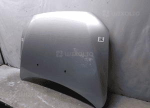 Maska pokrywa silnika mitsubishi lancer viii x srebrna 2