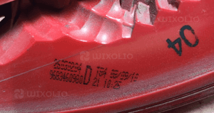 Lampa tylna w klapę peugeot 3008 nr 9683460980 4