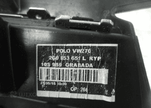 Vw polo 2G atrapa chłodnicy grill 7