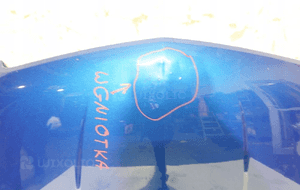 Maska pokrywa opel mokka i a gqm 2