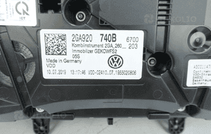 Vw t-roc 2017- zegar licznik 25434KM 2GA920740B 5