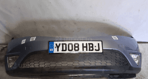 Zderzak przód przedni honda civic 8 viii ufo B538M błękitny halogeny 1