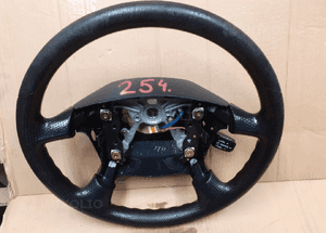 #KIEROWNICA MAZDA PREMACY 99-01r MULTI MULTIFUNKCJA CZARNA SKÓRA SKÓRZANA (Lok. 254) 1