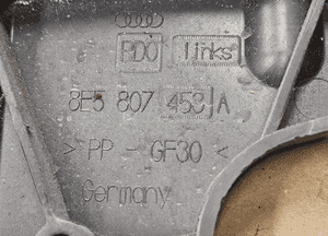 Audi A4 B7 sedan ślizg mocowanie zderzaka tył prawe lewe 2