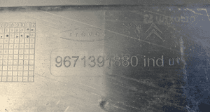 PEUGEOT 508 osłona płyta podwozia pod karoserię 2010-2018 9671531480 / 9671531580 7