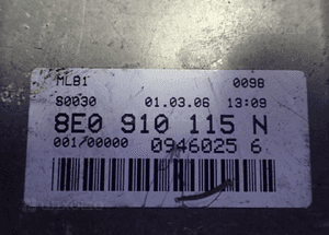 Sterownik silnika Audi A4 B6/B7 2.0TFSI 8E0910115N RADOM 3