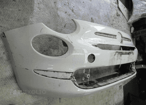 Fiat 500 lift na chromy cały zderzak przedni 2