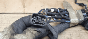 Wiązka instalacja drzwi lewy przód BMW 3 E90 6938212 3