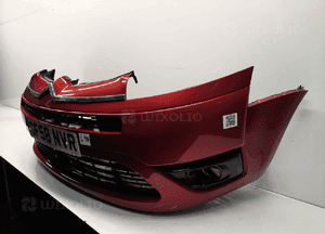 Zderzak przód przedni citroen C4 grand picasso ekqd bordo borodwy halogeny 3