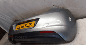Zderzak tyłtylny opel astra j 4 iv Z179 szary hb 3