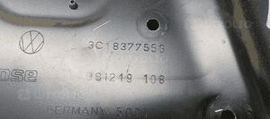 Mechanizm podnośnik szyby lewy przód VW Passat B6 3C1837755G 5