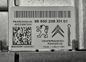 Peugeot 308  radio CD RD4 2