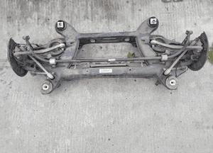 WÓZEK SANKI tył Mercedes W212 EKlasa AMG63 4Matic 1