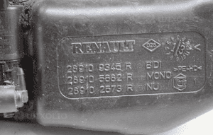 Zbiornik płynu do spryskiwaczy zbiorniczek spryskiwaczy DACIA SANDERO II 2012-2020  289109345R 4