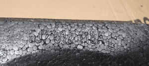 Wkład bagażnika styropian klucz lewarek oryginał Skoda Roomster 5J7012115A 5