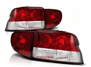 Lampy tylne ford escort MK6/7 93-00 red white