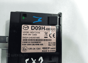 Gniazdo port wejście usb aux mazda CX-3 CX3 D09H-669U0 2015-2018 5