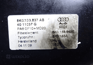AUDI A4 8K FILTRA POWIETRZA 8K0133837AB komplet 9