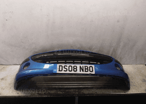Zderzak przód przedni do peugeot 207 halogeny kmf niebieski 1