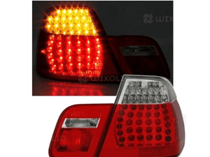 Lampy diodowe do bmw E46 sedan od 2001 do 2005 red white led 3