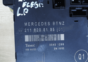 MERCEDES E 211 moduł drzwi sterownik RÓŻNE NUMERY 8