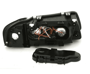 LAMPY REFLEKTORY Do AUDI Od 2000 Do 2003 Roku BLACK DEPO 3