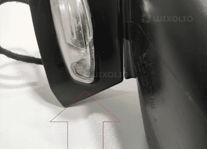 Lusterko lewe peugeot 3008 i 6 pin kabli 2013-2016 lift europa 6