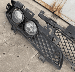 Mercedes E 207 coupe kratka halogen światło absorber   dzienne przedniego zderzaka wzmocnienie 5