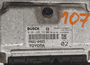Toyota Aygo Citroen C1 1.0 komputer silnika 89661-0H013 0H022 3