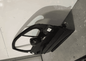 Drzwi przód przednie prawe peugeot 207 exl exld czarny 5D 5 drzwi hb 3