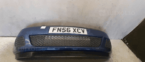 Zderzak przód przedni ford fiesta MK.6 6 vi lift fl C6 błękitny niebieski 1