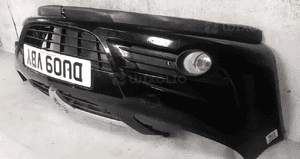 Zderzak przód przedni opel corsa d halogeny Z20R czarny 5