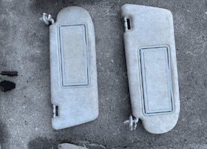 MERCEDES cl 215 podsufitka szara ALCANTARA słupek daszek słoneczniki szyberdach 6