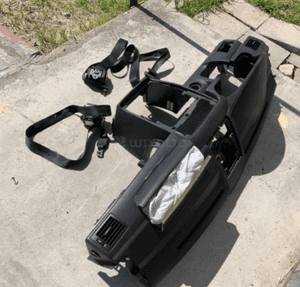 mercedes B 245 deska pulpit konsola air bag pasy 2