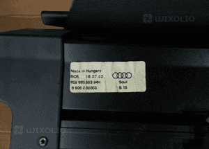 1X. roleta bagażnika audi A4 B6 kombi oryginał 8