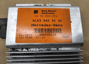 Mercedes W163 ML moduł sterownik reduktora A1635455032