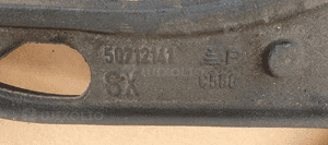 Wahacz lewy przód przedni lewy Citroen Jumper 50712141 5