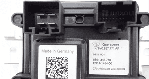 MODUŁ STEROWNIK blokad mechanizmu różnicowego PORSCHE 9Y0927771AF 5