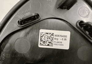 NOWY SZKLANY ZNACZEK EMBLEMAT LOGO HYUNDAI I30 III 2017- 3