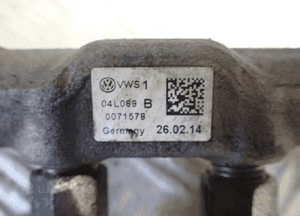Listwa wtryskowa czujnik vw 1,6 tdi clh 04L089B 04L906054 0281006075 radom 2