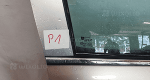 Drzwi przód przednie prawe do opel astra h 3 iii 5D 5 drzwi Z157 srebrne 4