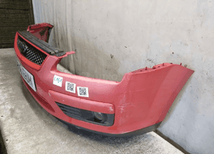 Zderzak przód przedni ford focus MK.2 2 ii C0 czerwony halogeny 5