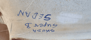 Podsufitka sufit tapicerka Skoda Superb I 9