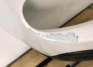 Zderzak przód przedni citroen C3 iii 3 2016-  spoiler dół oryginał cały 4