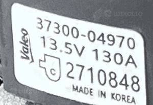 Alternator kia picanto iii 3 1.0 37300-04970 org 3