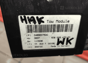 Jeep grand cherokee wk wh 3.0CRD sterownik haka moduł sterowania hakiem 4