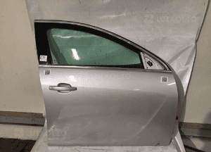 Drzwi przód przednie prawe do opel insignia a 1 i Z157 srebrne 1